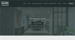 Desktop Screenshot of phawoodworks.com